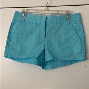 JCREW BRIGHT BLUE SHORTS